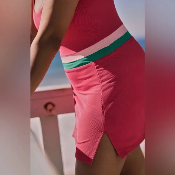 Anthropologie Beach Riot Remi Tennis Dress in Pink Size 3X. - Picture 10 of 13